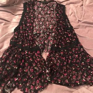 Lucca Couture summer cardigan vest